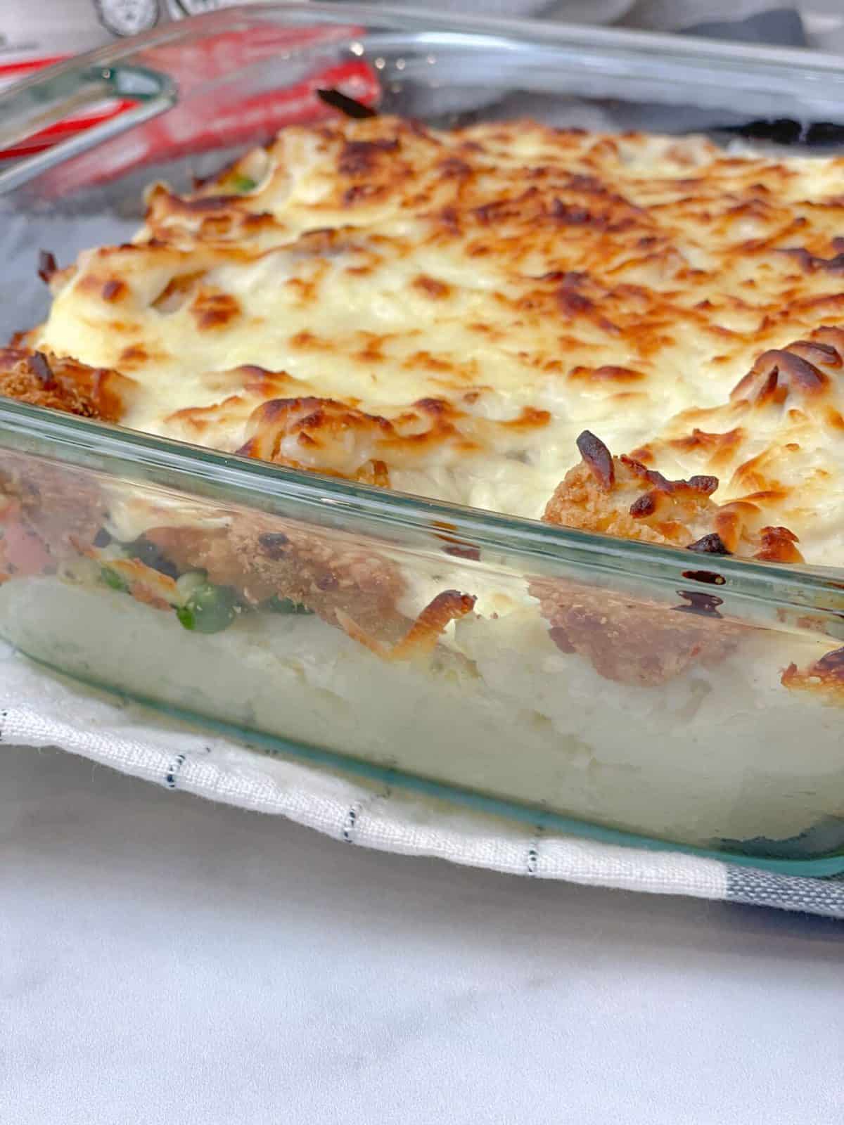TasteGreatFoodie Chicken and Potato Béchamel Bake Main Dish