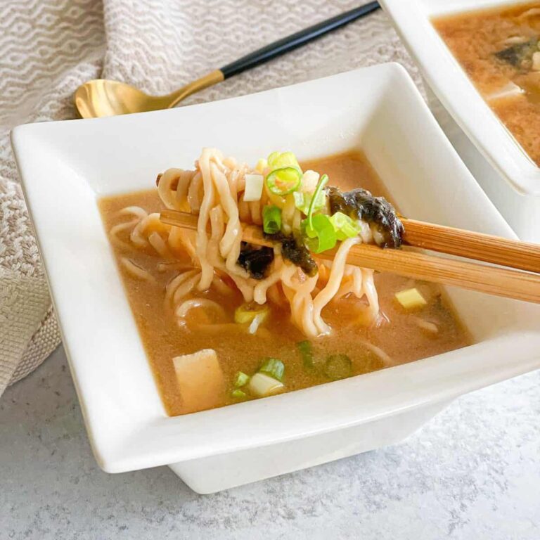 Miso Ramen Tofu Soup