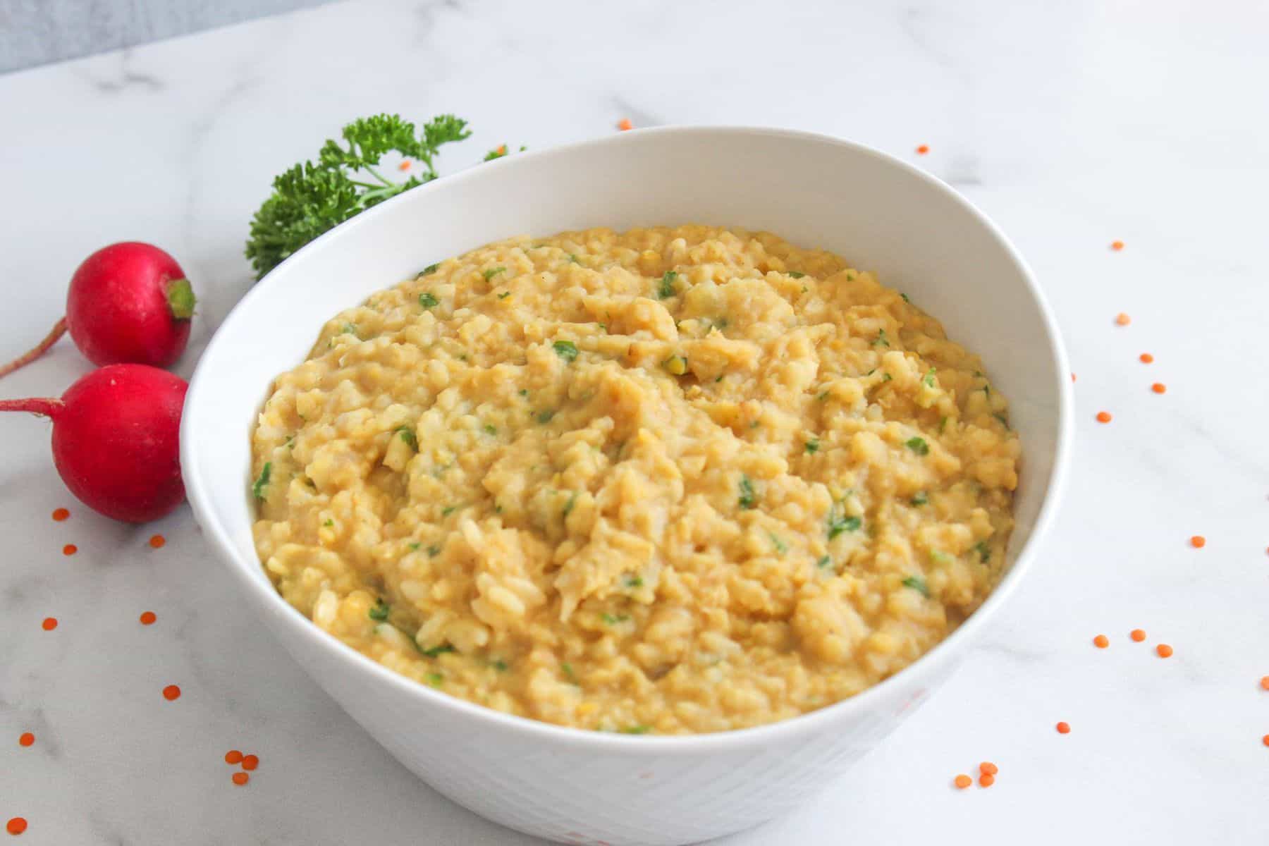 TasteGreatFoodie - Thick Red Lentil Soup (Adas Majroush) - Soups