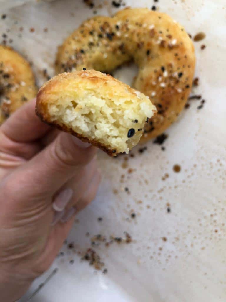 This Easy Low-Carb recipe is made with almond flour, cream cheese, shredded cheese, and seasoning. 