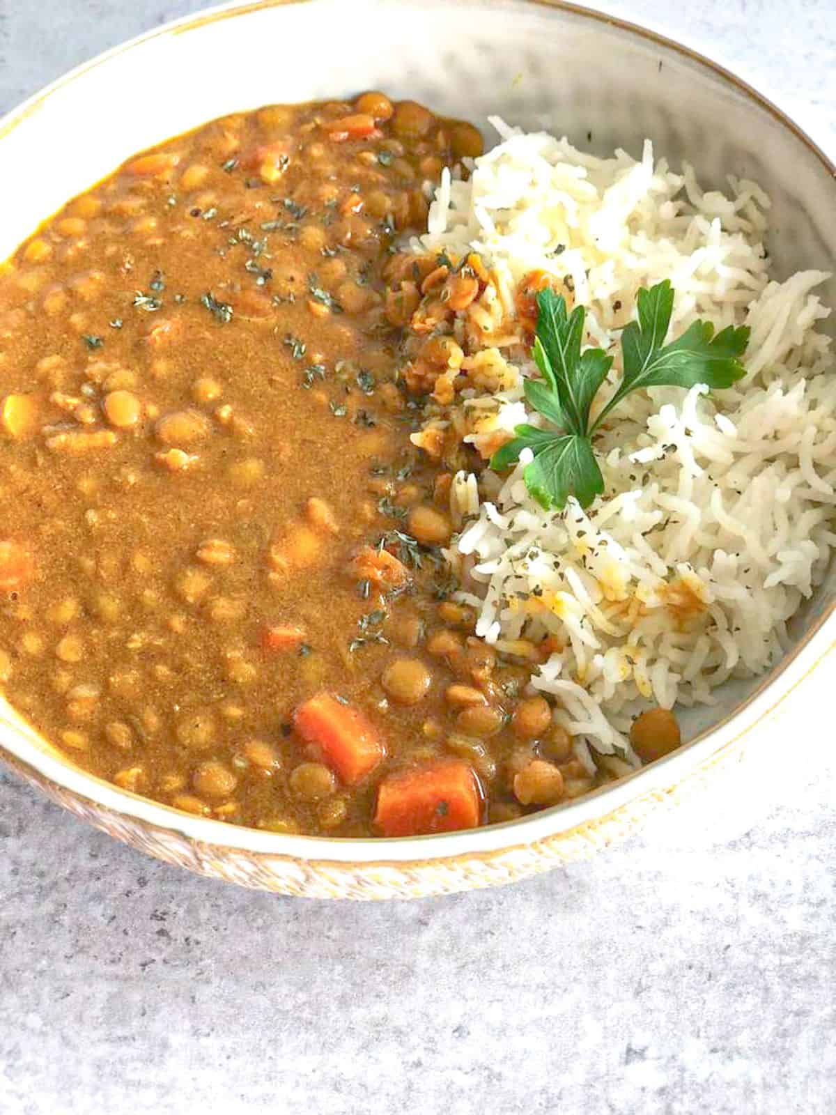 TasteGreatFoodie Creamy Brown Lentil Dahl (Vegan & GlutenFree