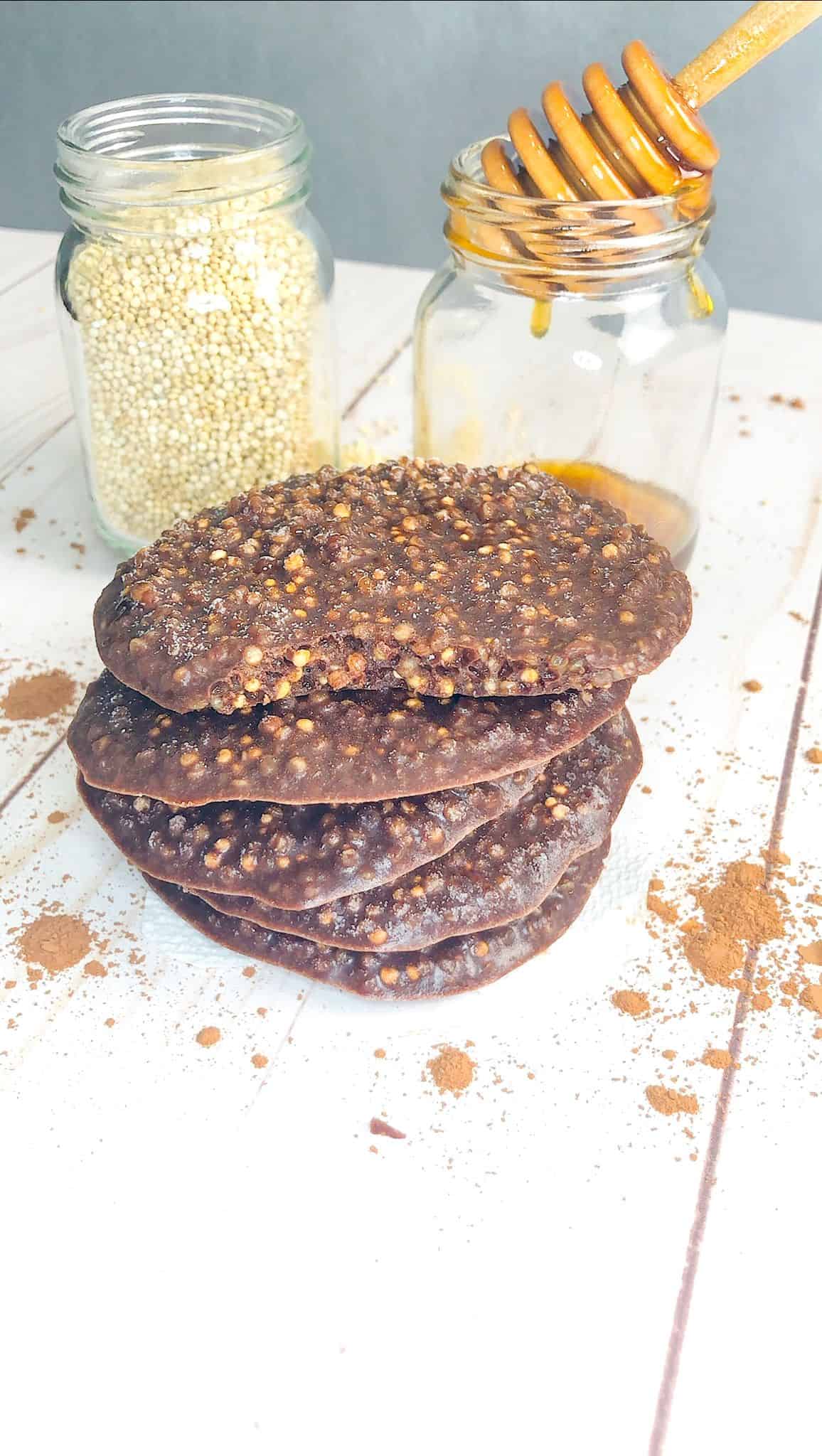 Chocolate Quinoa Cookies TasteGreatFoodie No Bake