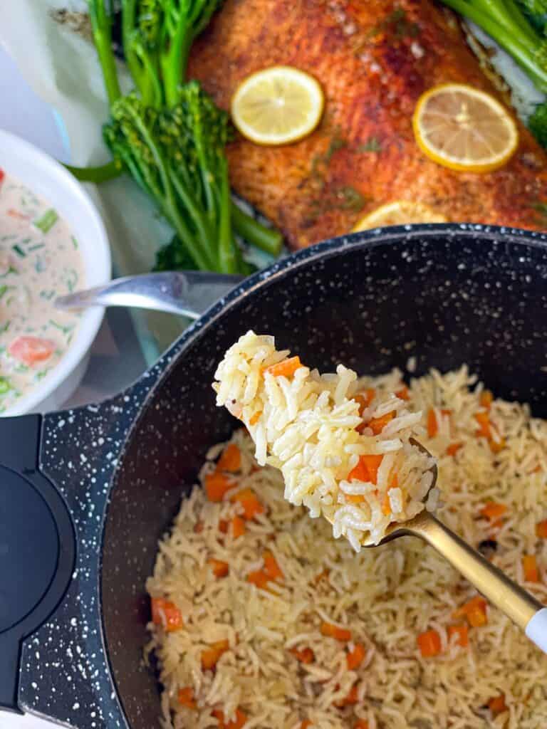 Cajun Rice is a super simple recipe that is prepared in one pot and doesn't require any exotic spices or fancy cooking methods prepared in less than 30 minutes!