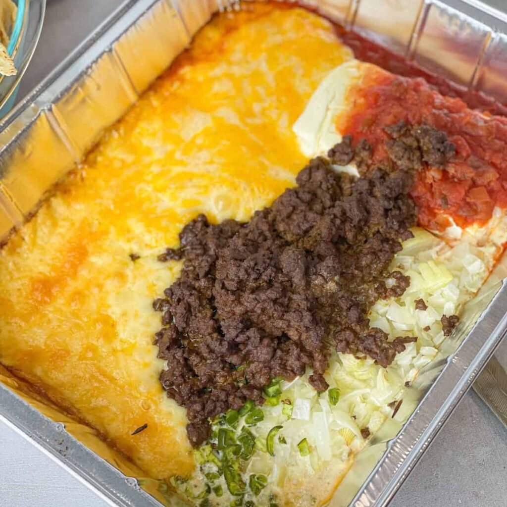 TasteGreatFoodie Easy Taco Queso DipViral TikTok Dip Appetizers