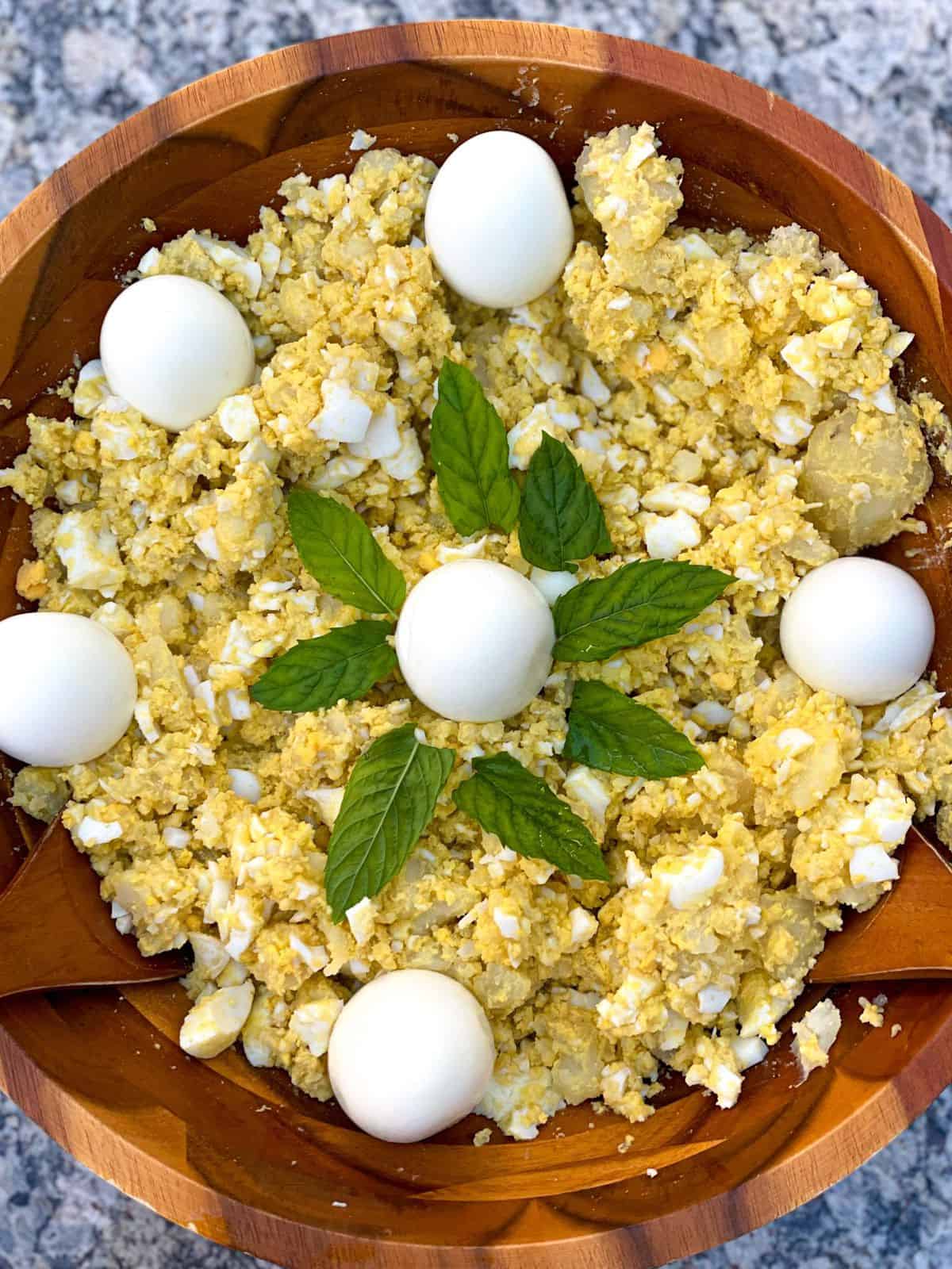 TasteGreatFoodie - Boiled Eggs and Potatoes (Batata w Beid)