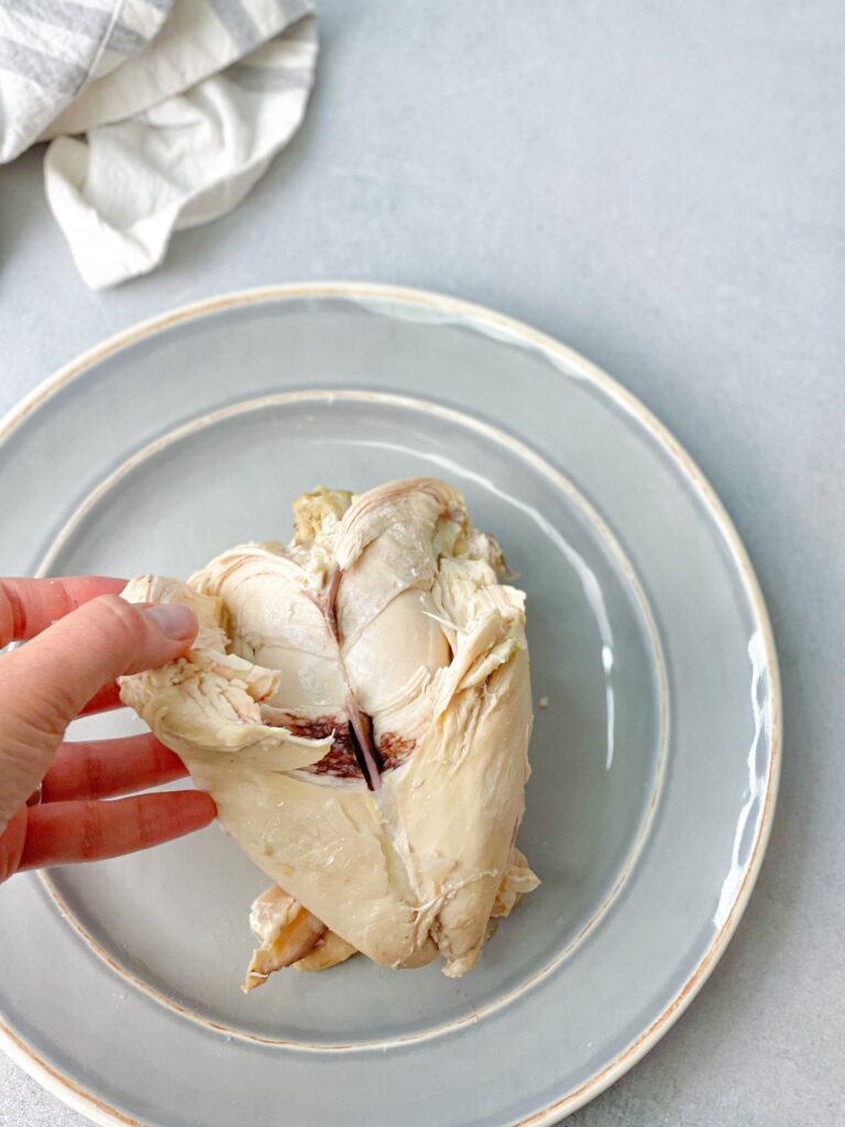 boiled chicken breast