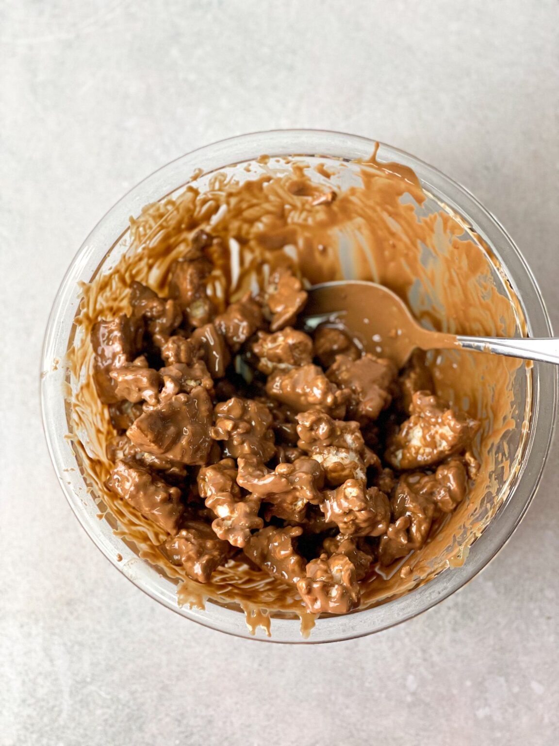 TasteGreatFoodie Viral Chocolate Rice Cake Bites with Peanut Butter