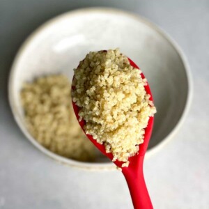 perfectly fluffy quinoa