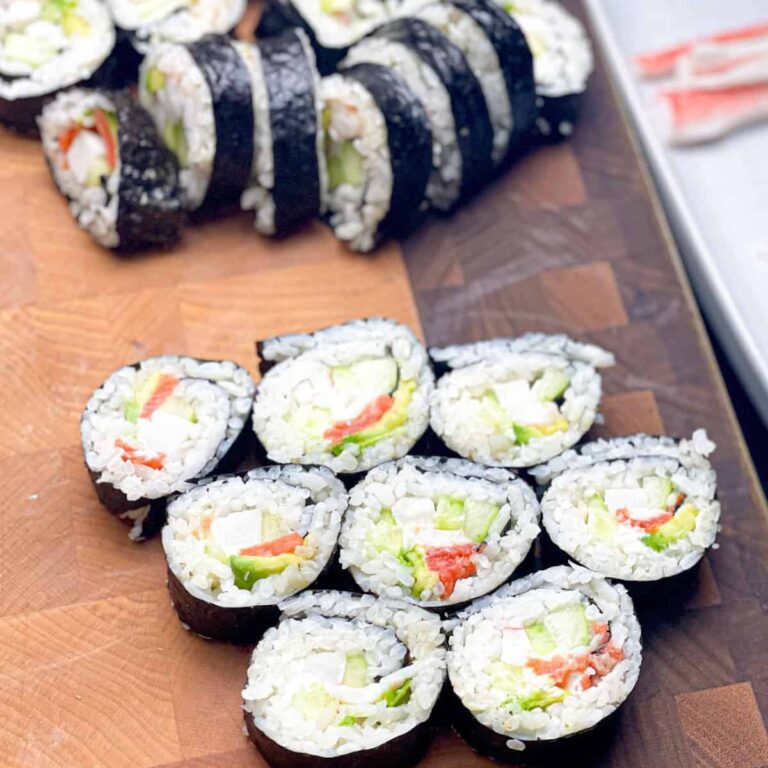sushi rolls homemade