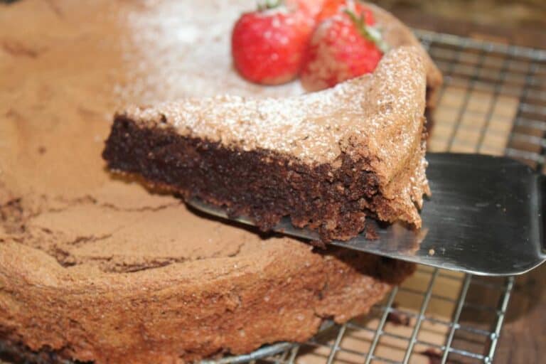 TasteGreatFoodie Flourless Chocolate Fudge Cake Recipe Desserts