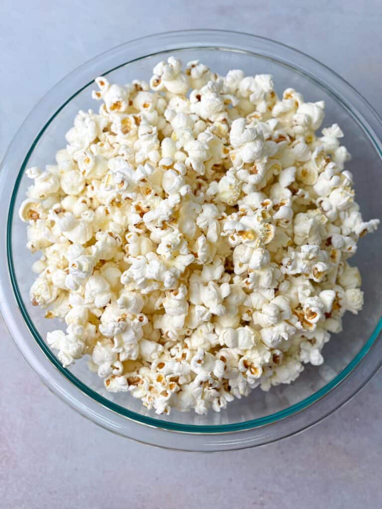 Coconut Oil Stovetop Popcorn is easy to make and so delicious!