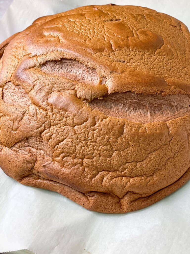 This Viral chocolate cloud bread is baked to perfection. It is fluffy, squishy, and delicious!