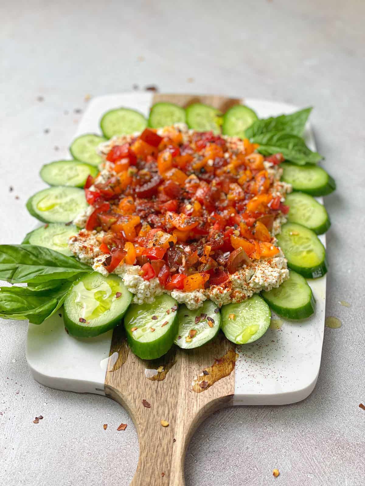 Feta Dip with Zaatar