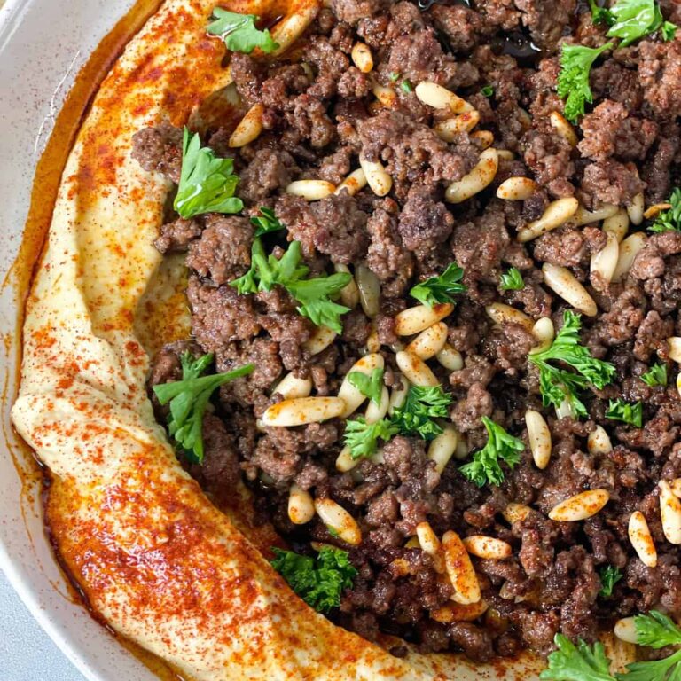 Hummus With Meat