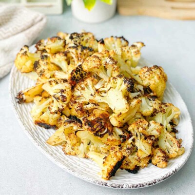 Smoked Paprika and Garlic Baked Roasted Cauliflower - TasteGreatFoodie