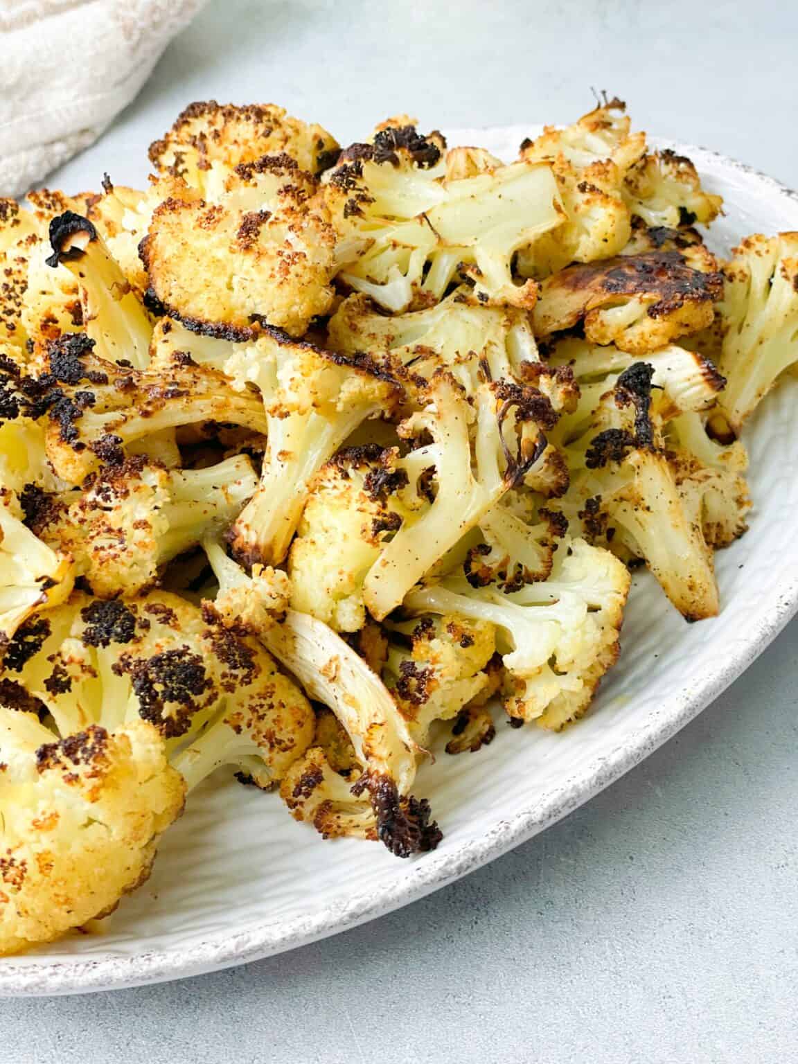 Smoked Paprika and Garlic Baked Roasted Cauliflower TasteGreatFoodie
