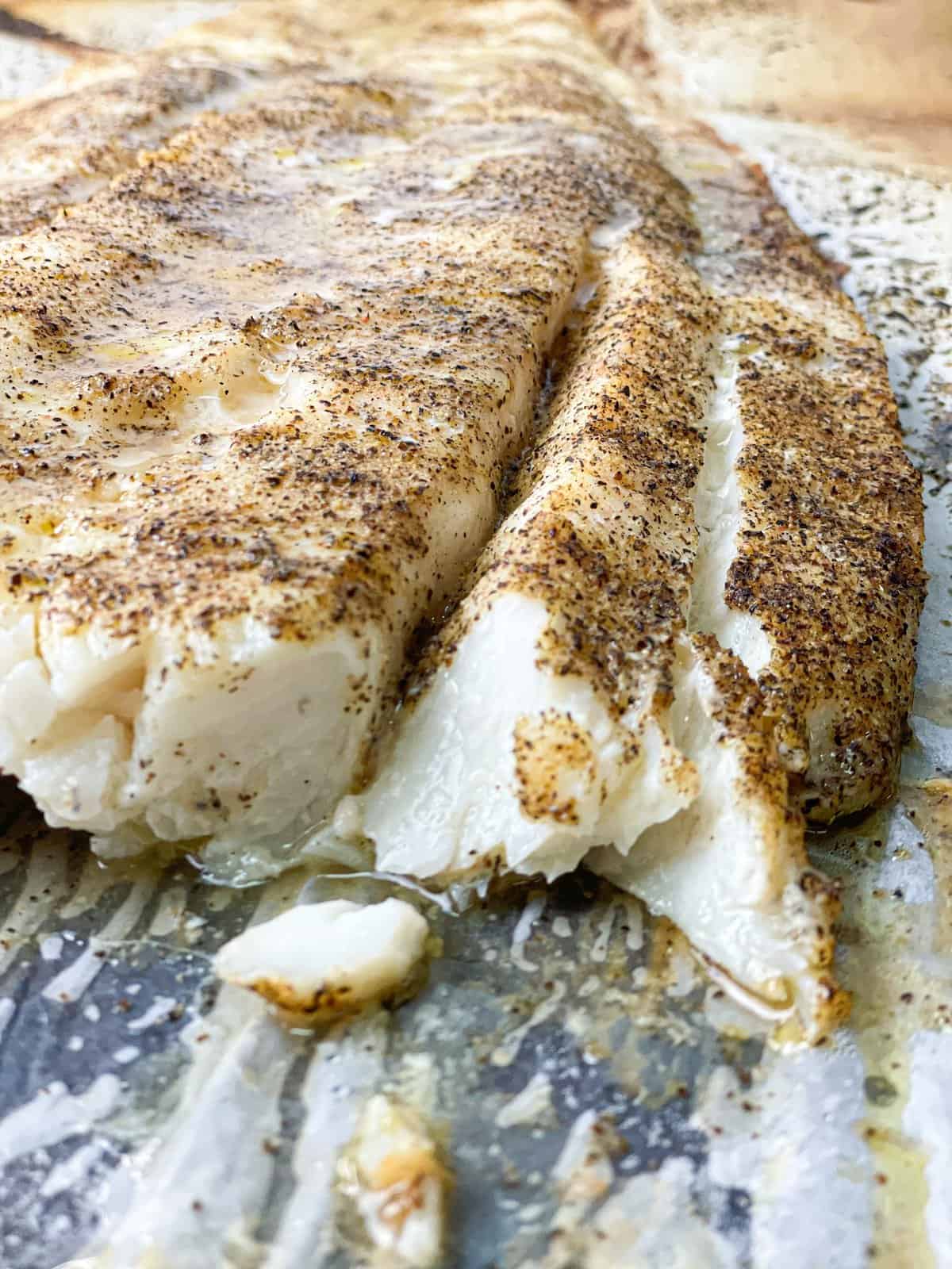 TasteGreatFoodie - Oven Baked Corvina Fillet - Fish