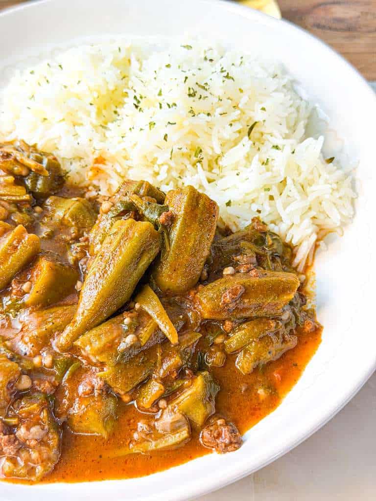 Lebanese Okra Stew
