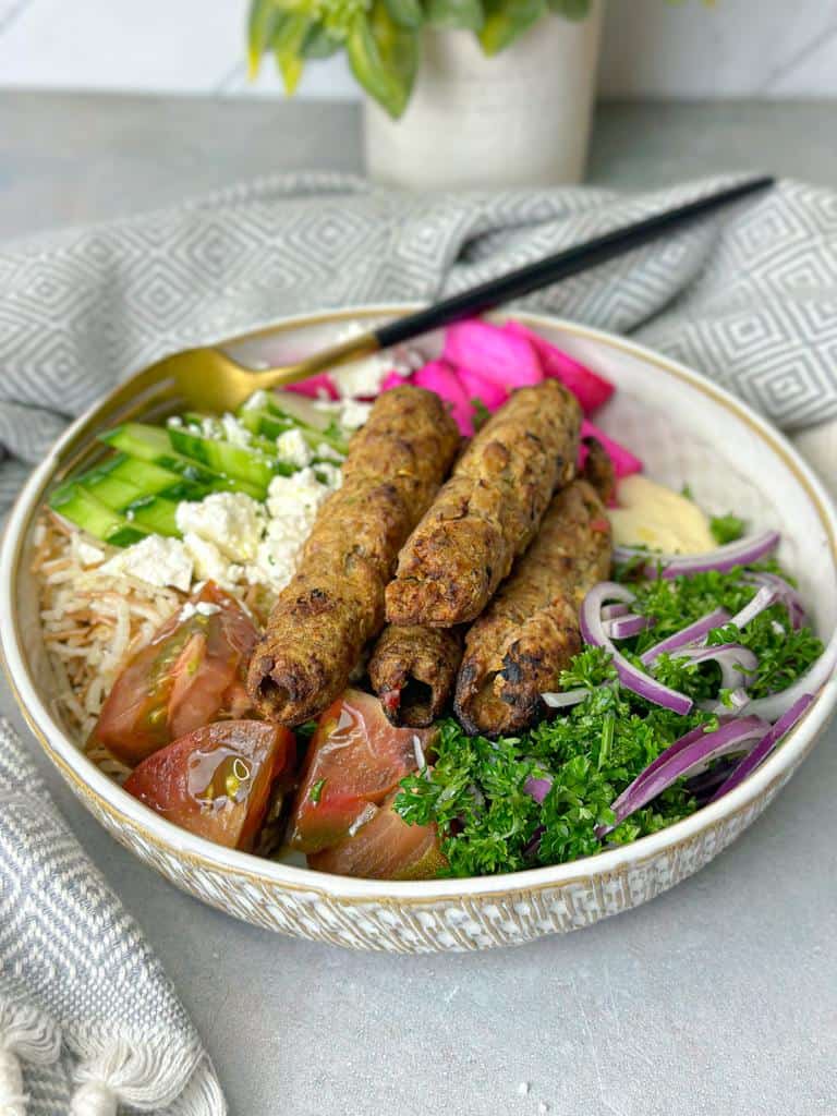 Mediterranean Hummus Bowl