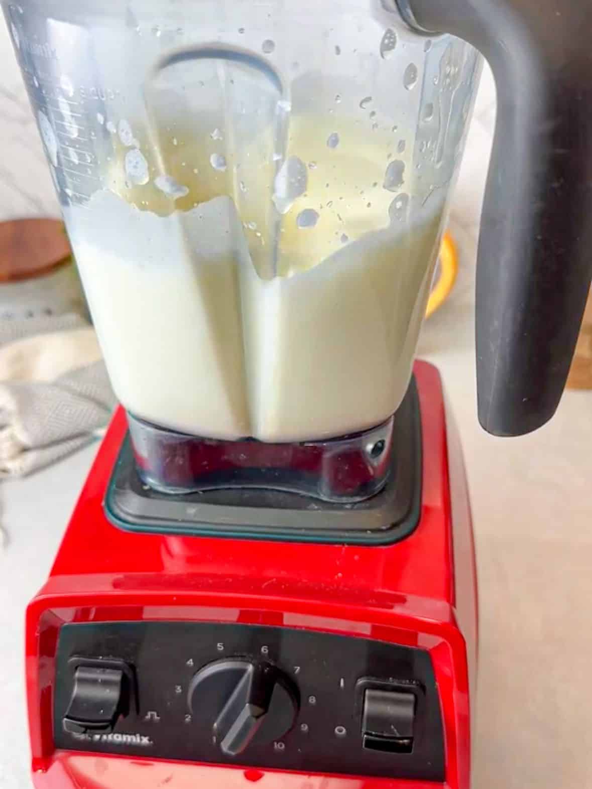 Blending the mixture on low for 3 whole minutes.