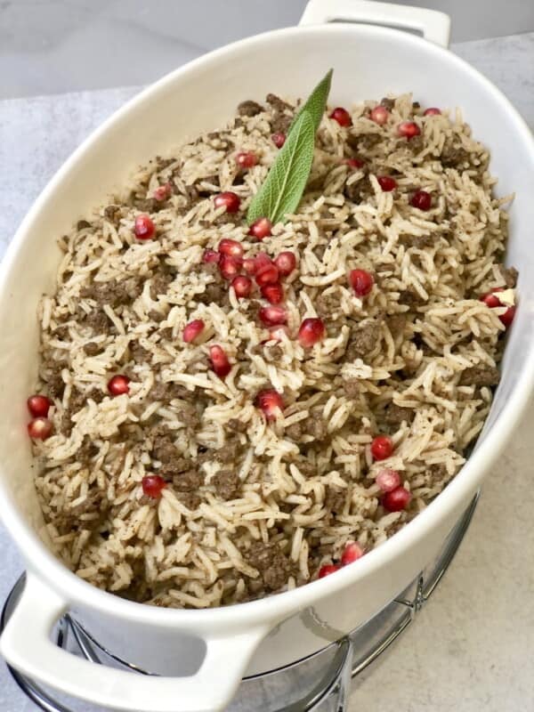 TasteGreatFoodie - Simple Lebanese Meat and Rice-Hashweh - Beef