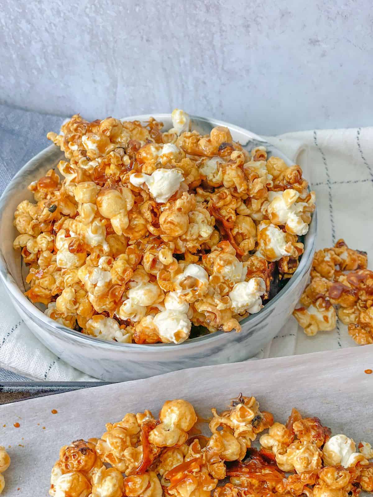 caramel flavored popcorn