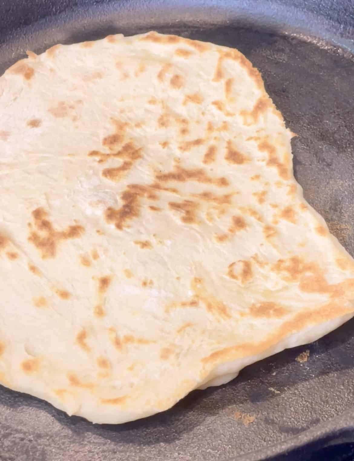 An easy-to-make skillet flatbread recipe, soft and flavorful bread perfect for any meal or snack.