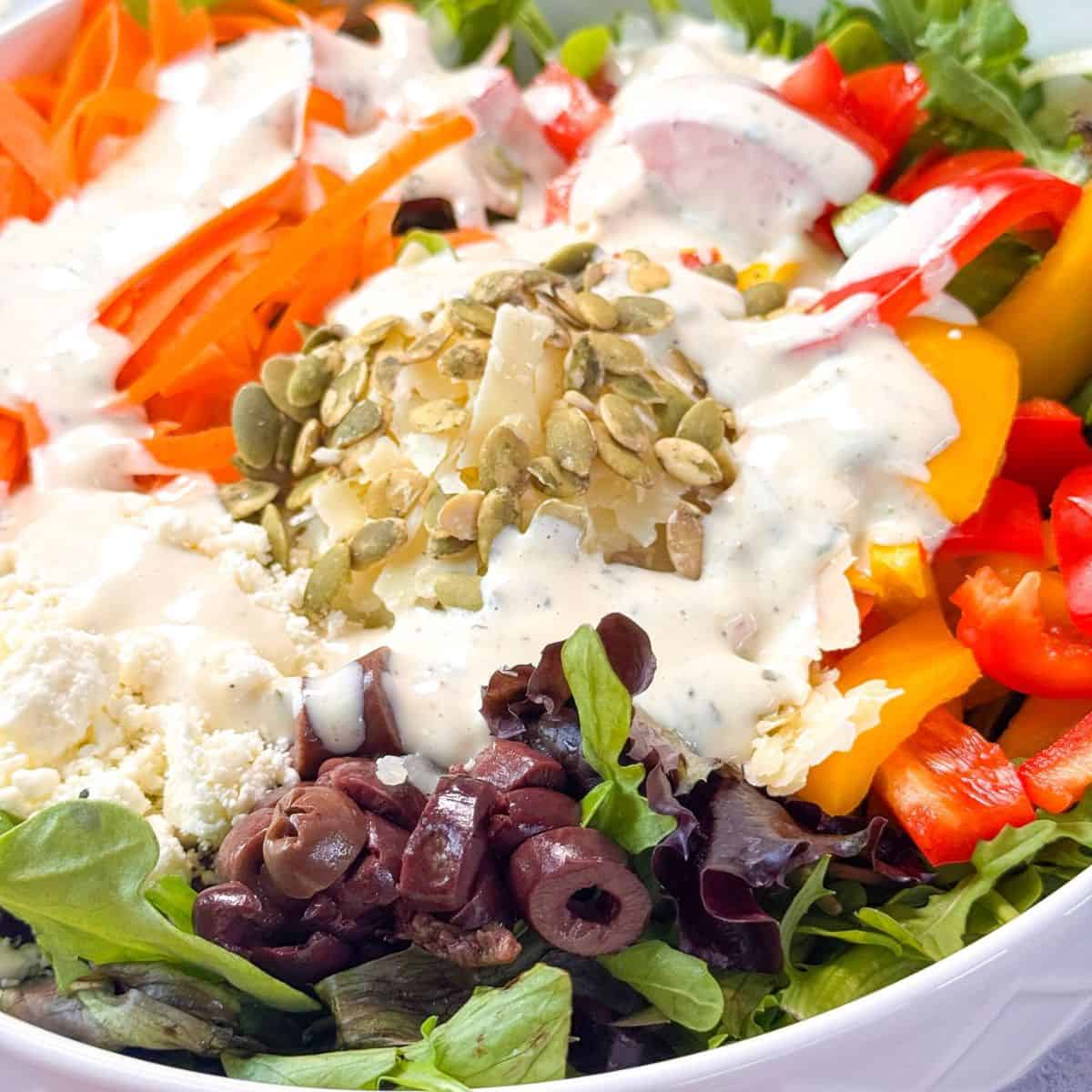 3-Ingredient Homemade Ranch Dressing 3-Ingredient Homemade Ranch Dressing