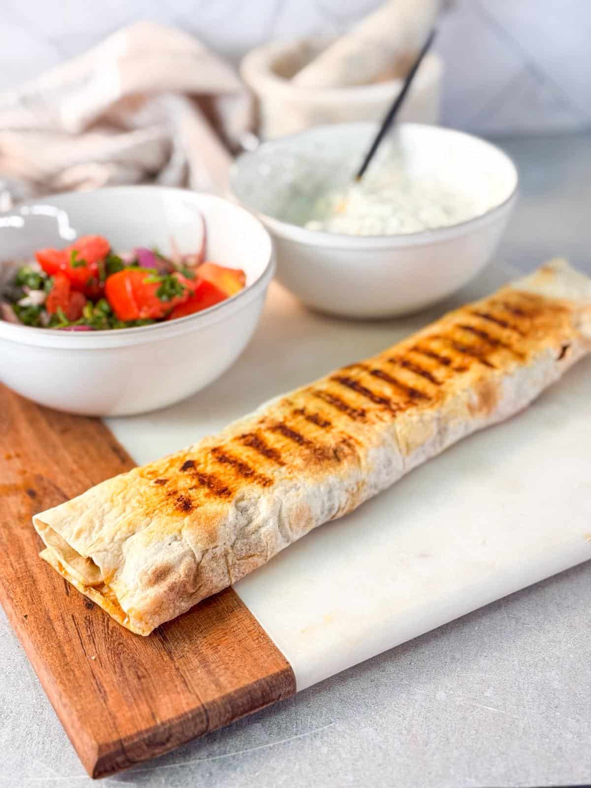 Sheet Pan Kebabs Sandwich