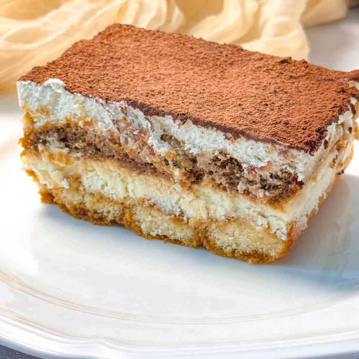 Eggless Tiramisu