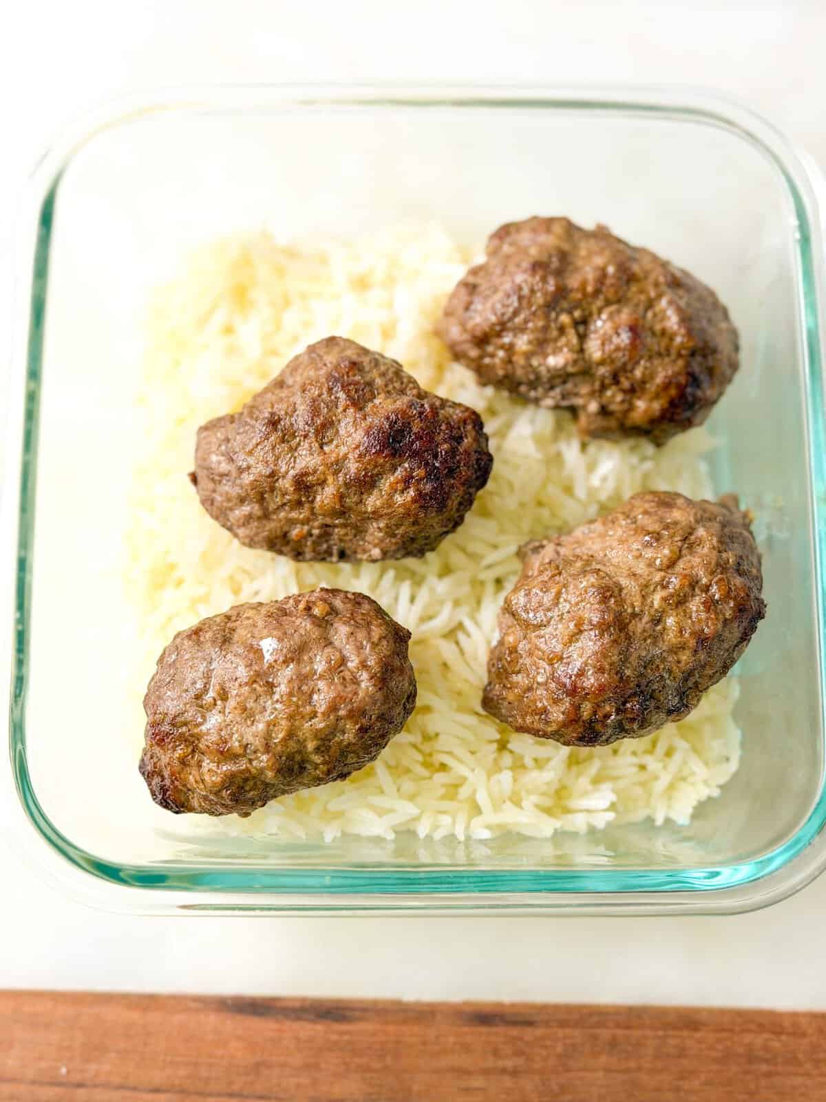 Air Fryer Mediterranean Beef Bites