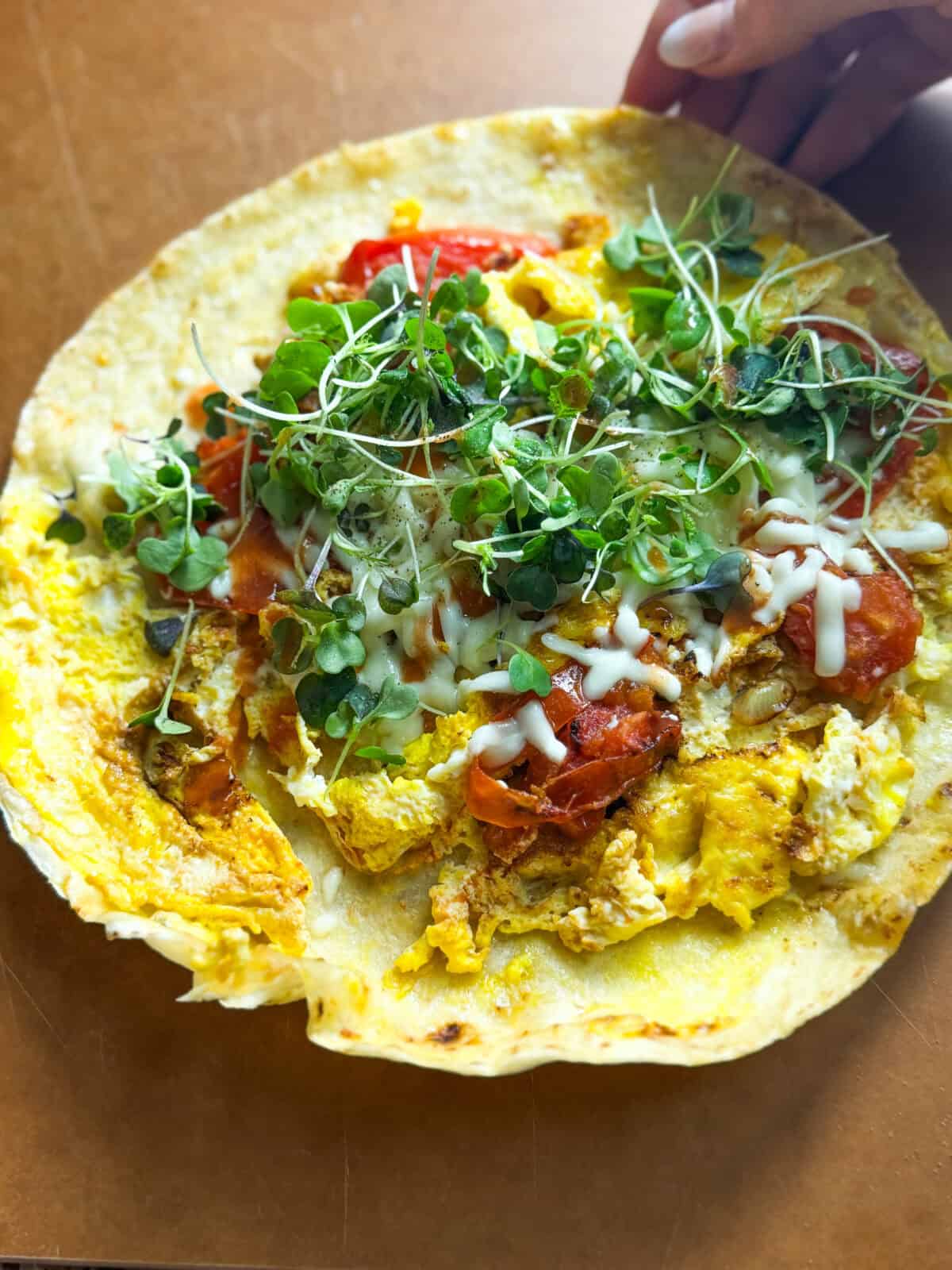healthy egg wrap recipe